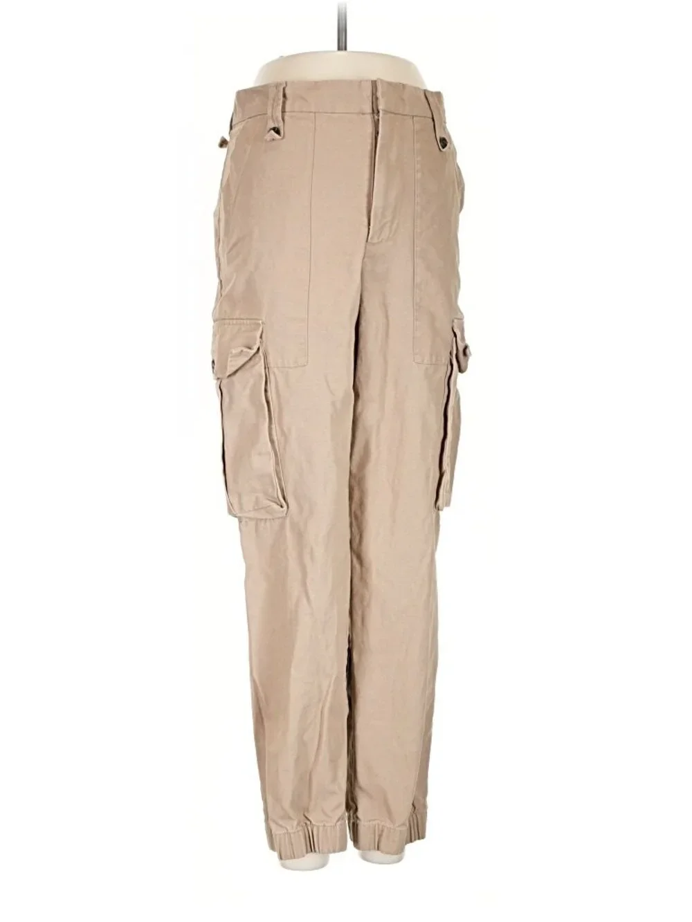 Zadig & Voltaire Beige Cargo Jogger Pants Size EU 36 | Utility Chic - Picture 3 of 7